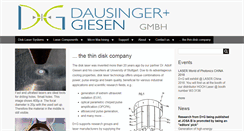 Desktop Screenshot of dausinger-giesen.de